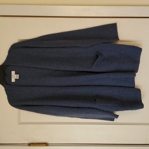 Magaschoni Cashmere Cardigan Heather Blue